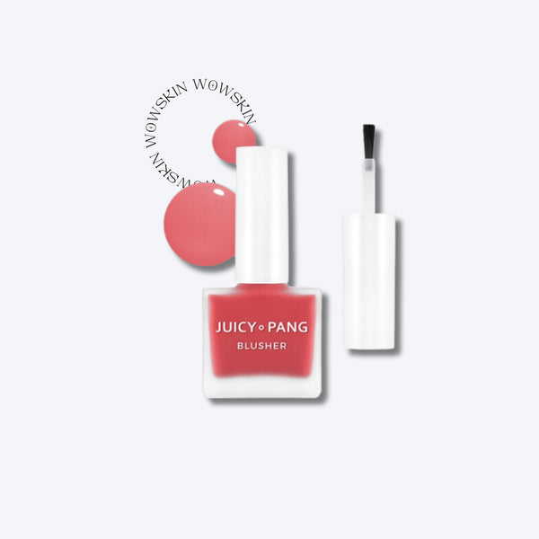 Apieu Juicy Pang Water Blusher RD01 Cherry – blush lichid rosu-roz pentru un efect natural si luminos