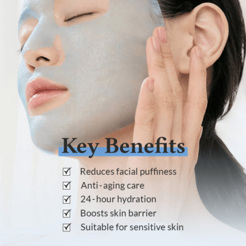 Aqua Blue Hydration Mask 1 pcs - WowSkin Romania