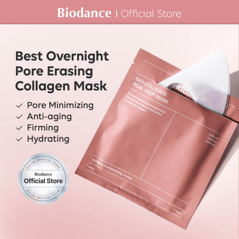 Bio - Collagen Real Deep Mask - WowSkin Romania Biodance Bio-Collagen Real Deep Mask oferă un efect de lifting și regenerare celulară în doar 20 de minute. Ideală pentru toate tipurile de ten. wowskin.ro