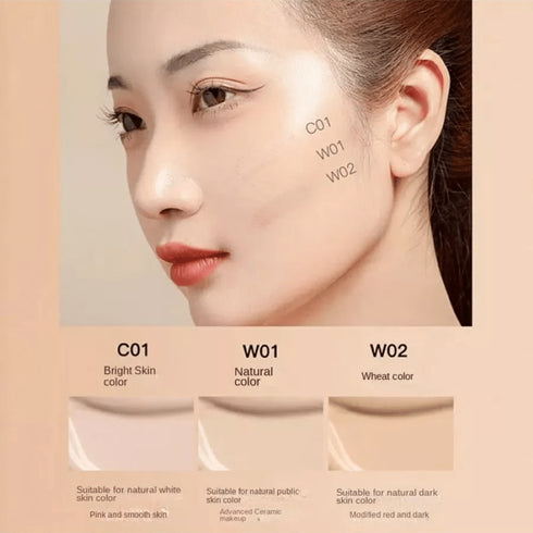 Brilliance Fit Glow Foundation C01 - WowSkin Romania