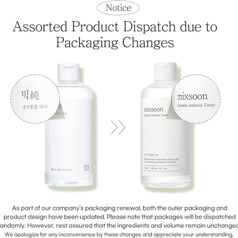 Centella Asiatica Toner, 300 ml - WowSkin Romania