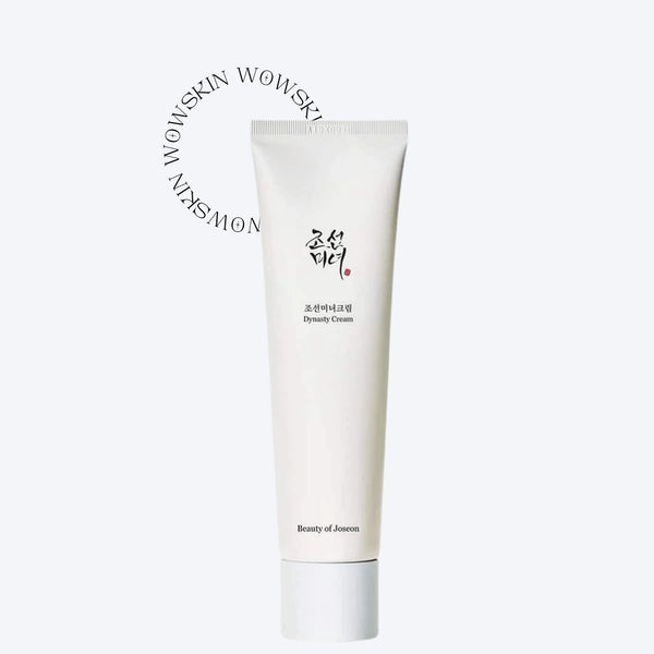 Beauty of Joseon Dynasty Cream oferă hidratare intensă și strălucire naturală. Cremă coreeană anti-aging cu ginseng și niacinamidă. wowskin.ro