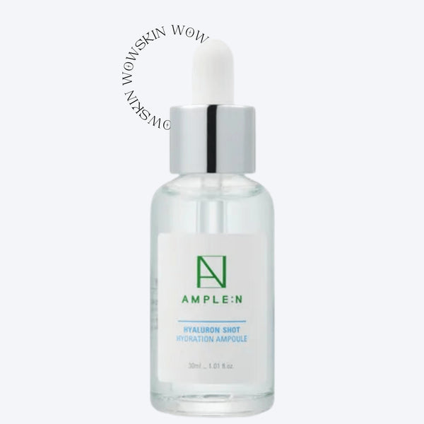 Ample:N Hyaluron Shot Hydration Ampoule 30ml oferă hidratare intensă cu acid hialuronic pur. Ser coreean ideal pentru ten uscat, deshidratat și tern.
