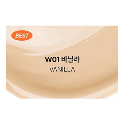 Layering Fit Cover Cushion Ex W01 VANILLA 12g - WowSkin Romania