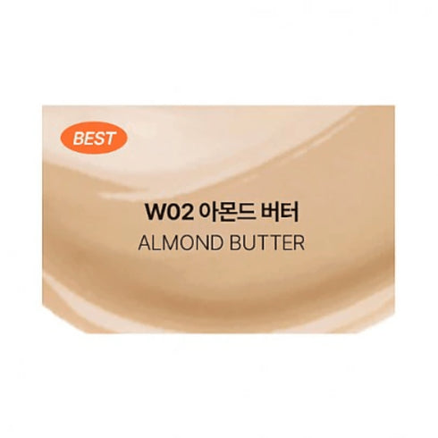 Layering Fit Cover Cushion Ex W02 ALMOND BUTTER 12g - WowSkin Romania