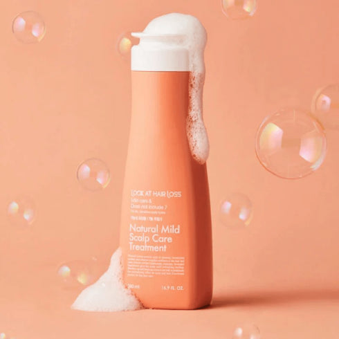 Look At Hair Loss Natural MILD Scalp Care Treatment, 500 ml - WowSkin Romania