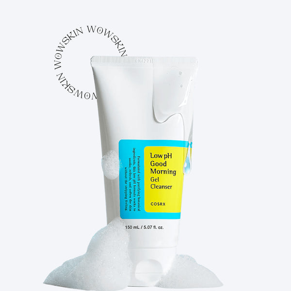 Curăță tenul delicat cu COSRX Low pH Good Morning Gel Cleanser – gel de curățare blând cu pH scăzut, ideal pentru pielea sensibilă.
Perfect pentru rutina de dimineață, menține echilibrul pielii fără a usca tenul. wowskin.ro