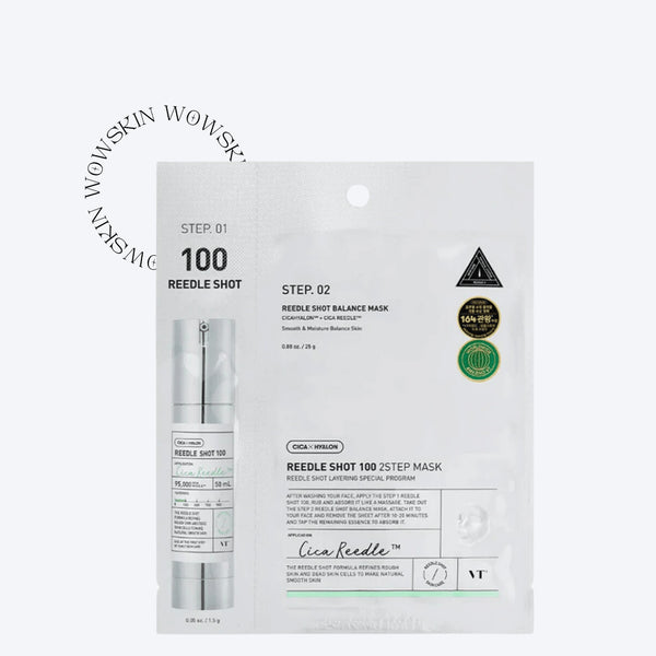 Mild Reedle Shot 100 2 - Step Mask,1 bucata - WowSkin Romania