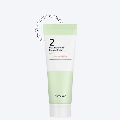 No2. Cica Ceramide Repair Cream, 60 ml - WowSkin Romania