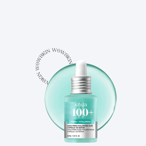 ANUA PDRN Hyaluronic Acid Capsule 100 Serum 30 ml – ser hidratant cu PDRN şi 11 tipuri de acid hialuronic