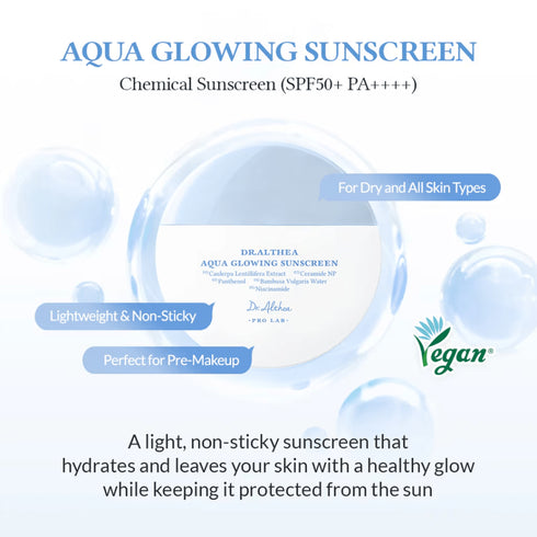 Pro Lab Aqua Glowing Sunscreen 45 ml - WowSkin Romania