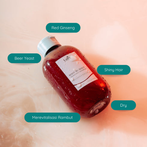 Root Re - Boot Awakening Sampon (Red Ginseng & Beer), 300 ML - WowSkin Romania