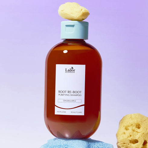Root Re - Boot Purifying Shampoo (Ginger & Apple), 300 ml - WowSkin Romania