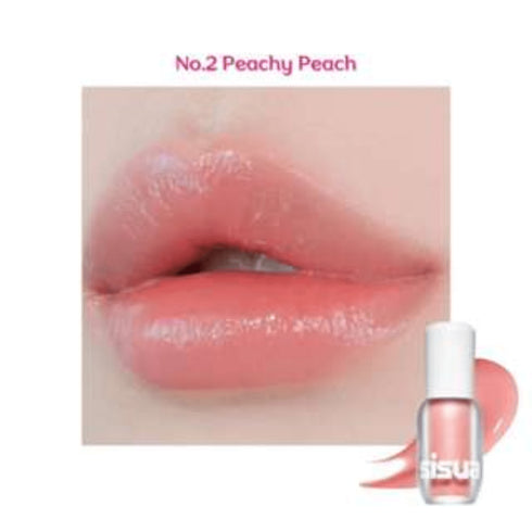 Sisua by Unleashia Berry Shot Lip Tint No. 2 Peachy Peach - WowSkin Romania