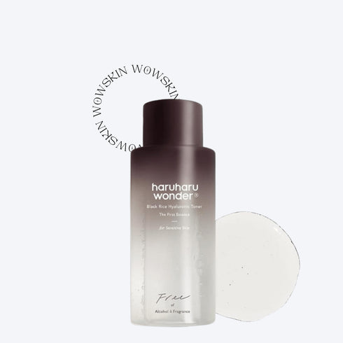 Toner cu Acid Hialuronic Și Orez Negru Pentru Ten Sensibil - WowSkin Romania