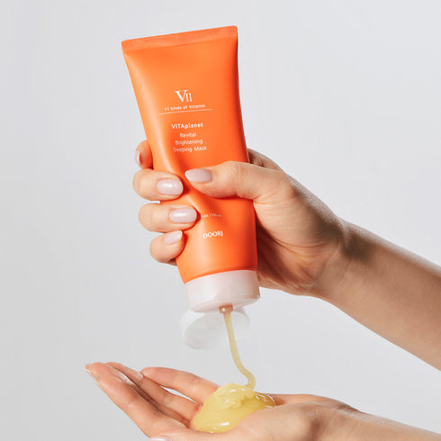 VITAPlanet Revital Brightening Sleeping Mask, 150 ml - WowSkin Romania