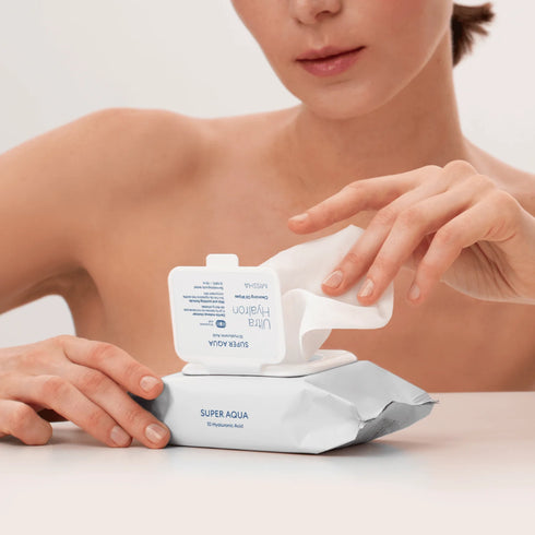 Super Aqua Ultra Hyalron Cleansing Oil Wipes