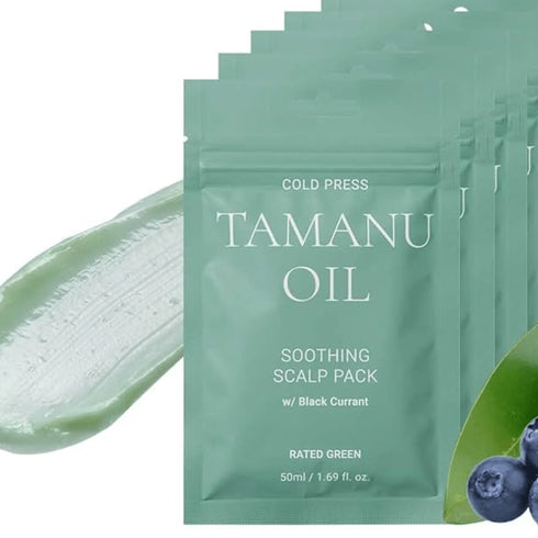 Cold Press Tamanu Oil Soothing Scalp Pack - WowSkin Romania