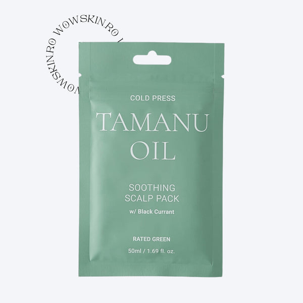 Cold Press Tamanu Oil Soothing Scalp Pack - WowSkin Romania