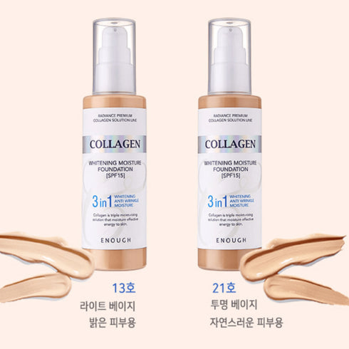 Enough Collagen 3in1 Foundation #21 - WowSkin Romania