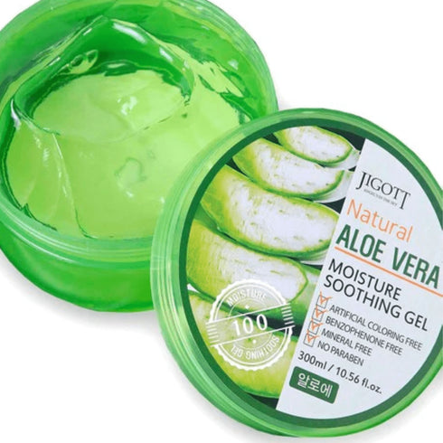 Natural Aloe Vera Moisture Soothing Gel - WowSkin Romania