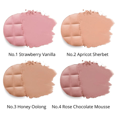 Sisua, Butter Waffle Dough Blusher- No. 3 Honey Oolong - WowSkin Romania