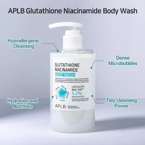 Glutathione Niacinamide Body Wash 300ml