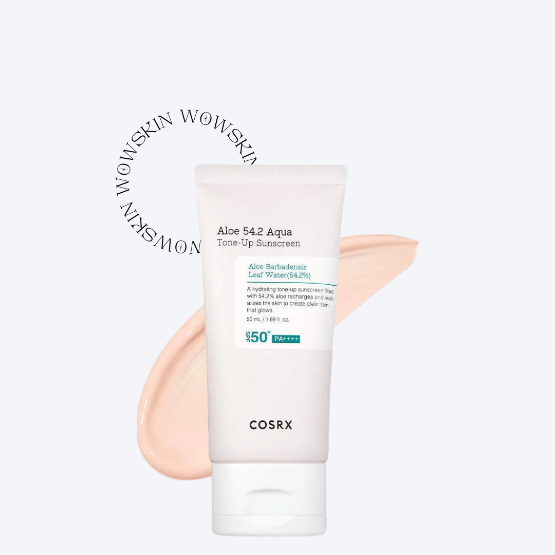 Cosrx Aloe 54.2 Aqua Tone-Up Sunscreen – cremă solară coreeană SPF cu efect hidratant și tonifiant