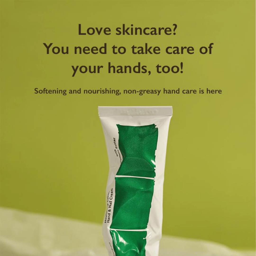 Black Bamboo Nourishing Calming HAND CREAM, 50 ml - WowSkin Romania