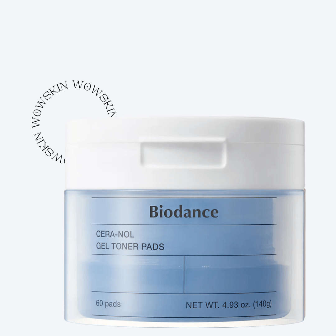 Biodance Cera-nol Gel Toner Pads 60 bucăţi – dischete gel cu ceramide & pantenol pentru piele sensibilă