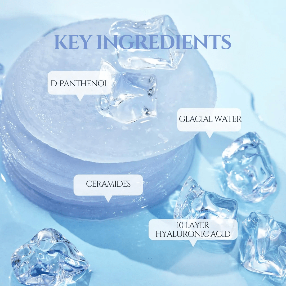 Textură Biodance Cera-nol Gel Toner Pads – pad tip gel, infuzat cu acid hialuronic stratificat şi ceramide