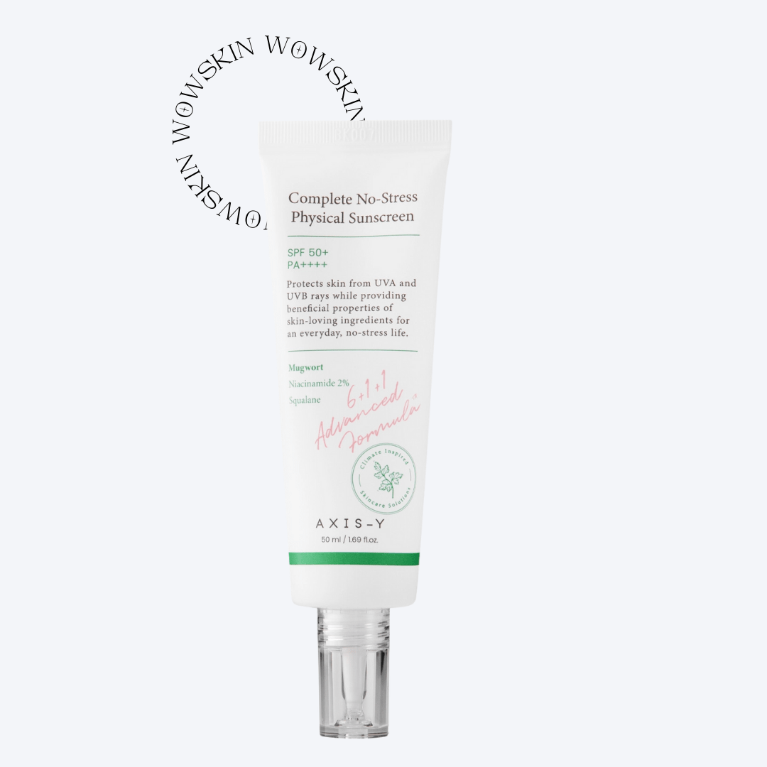 AXIS-Y Complete No-Stress Physical Sunscreen 50 ml – SPF 50+ PA++++ cu Mugwort & Niacinamidă