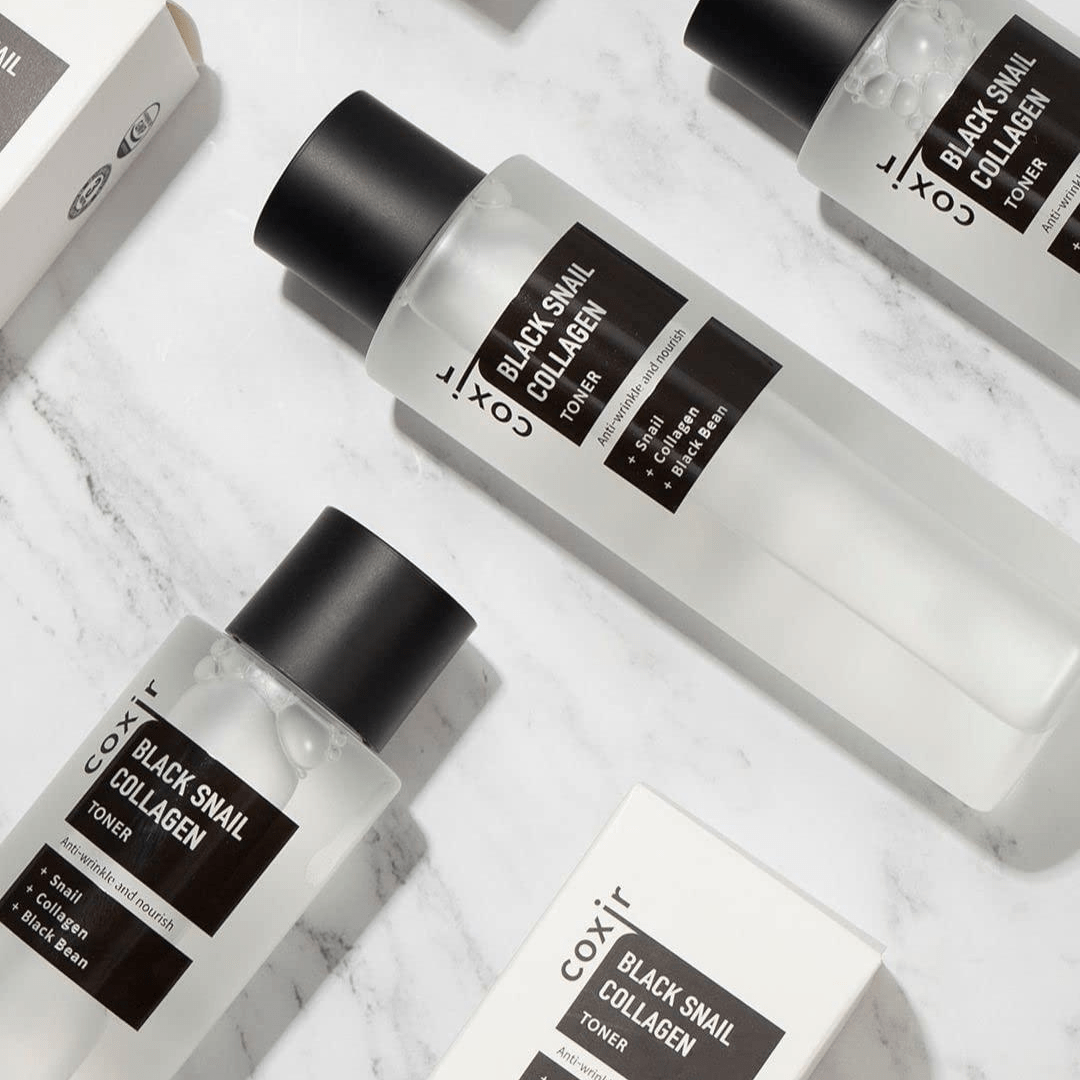 Coxir Black Snail Collagen Toner, 150ml - WowSkin Romania