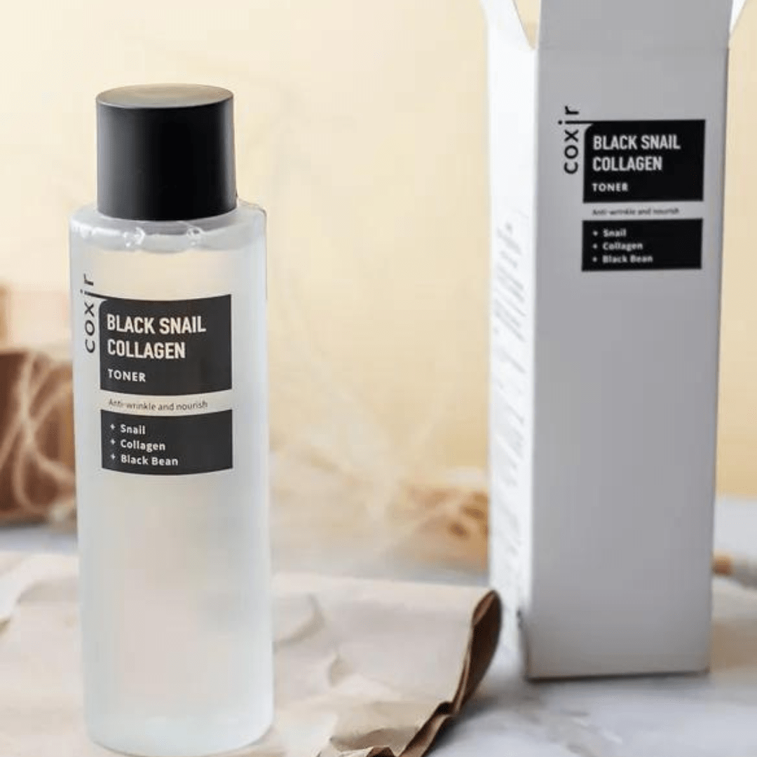 Coxir Black Snail Collagen Toner, 150ml - WowSkin Romania