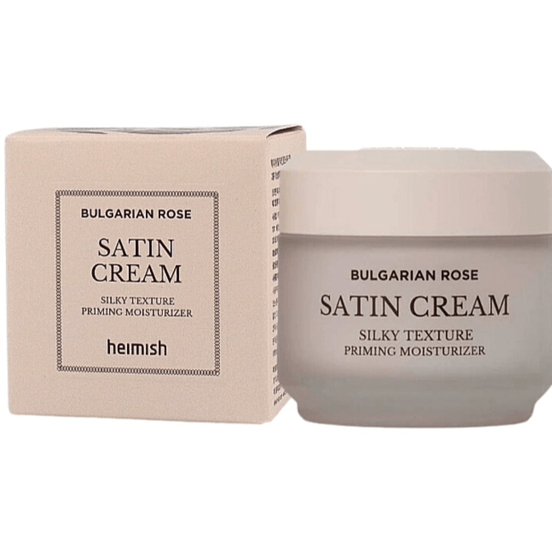 Crema cu apa de trandafir, Bulgarian Rose Satin Cream - WowSkin Romania