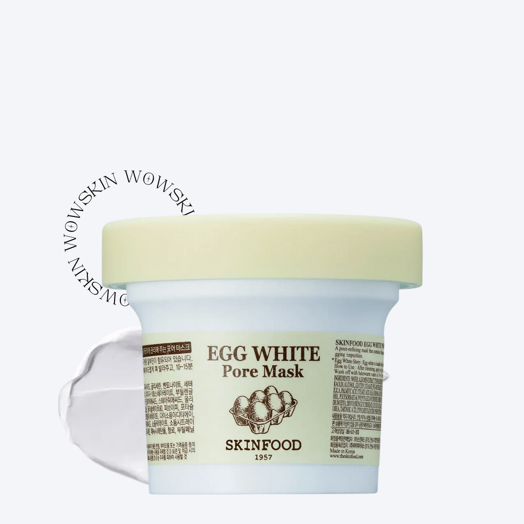 Egg White Pore Mask - WowSkin Romania