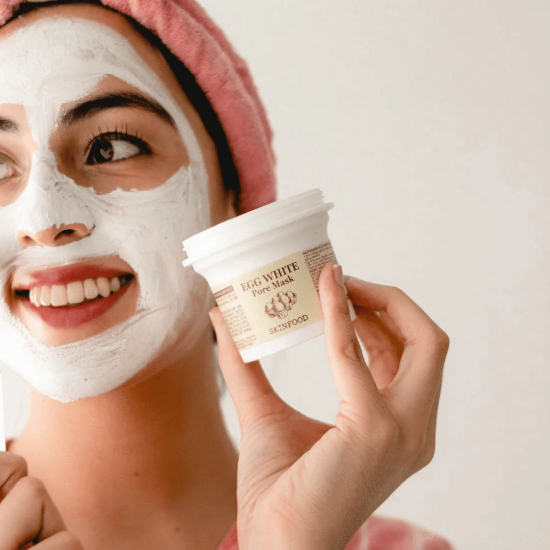 Egg White Pore Mask - WowSkin Romania