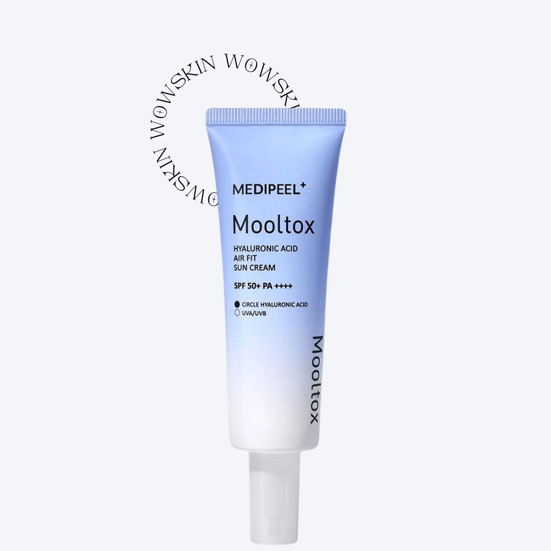 Hyaluronic Acid Mooltox Air Fit Sun Cream, SPF50+/PA++++ - WowSkin Romania
