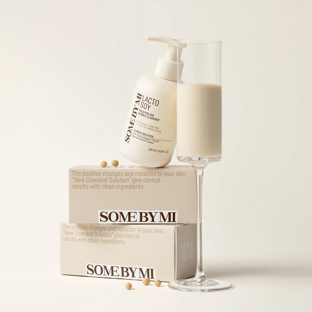 Lactosoy Mild Bubble Peeling Cleanser, 180 ml - WowSkin Romania