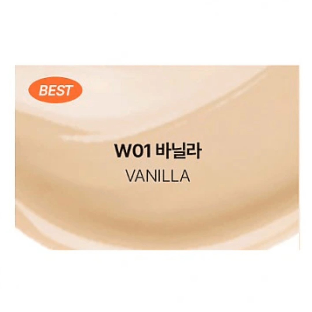 Layering Fit Cover Cushion Ex W01 VANILLA 12g - WowSkin Romania