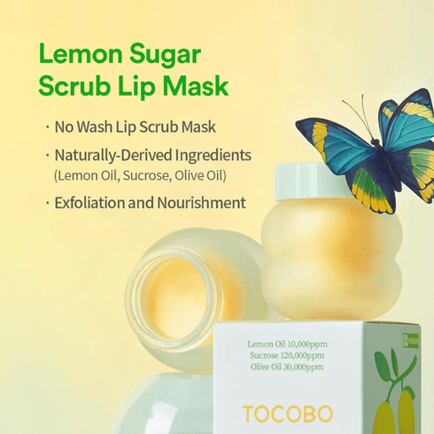 Lemon Sugar Scrub Lip Mask, 20 ml