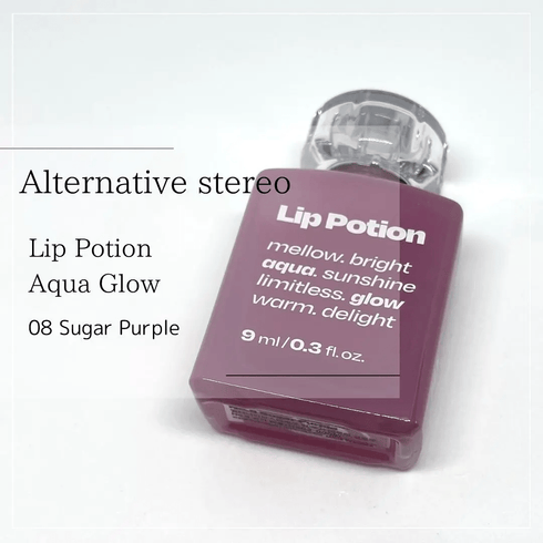 Lip Potion Aqua Glow #08 Sugar Purple