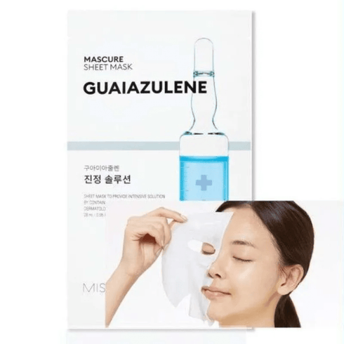 Mascure Calming Guaiazulene Sheet Mask