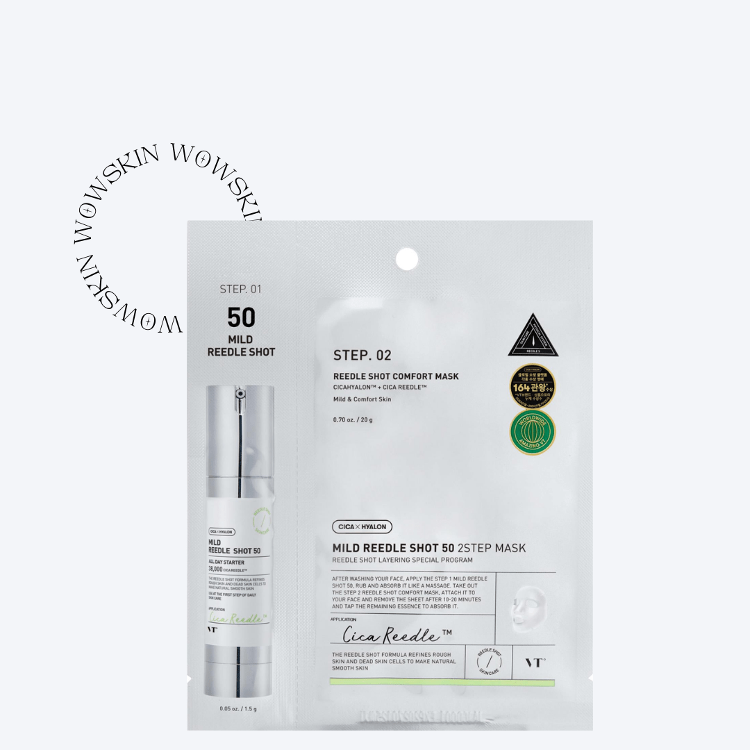 Mild Reedle 50 2 - Step Mask, 1 bucata - WowSkin Romania