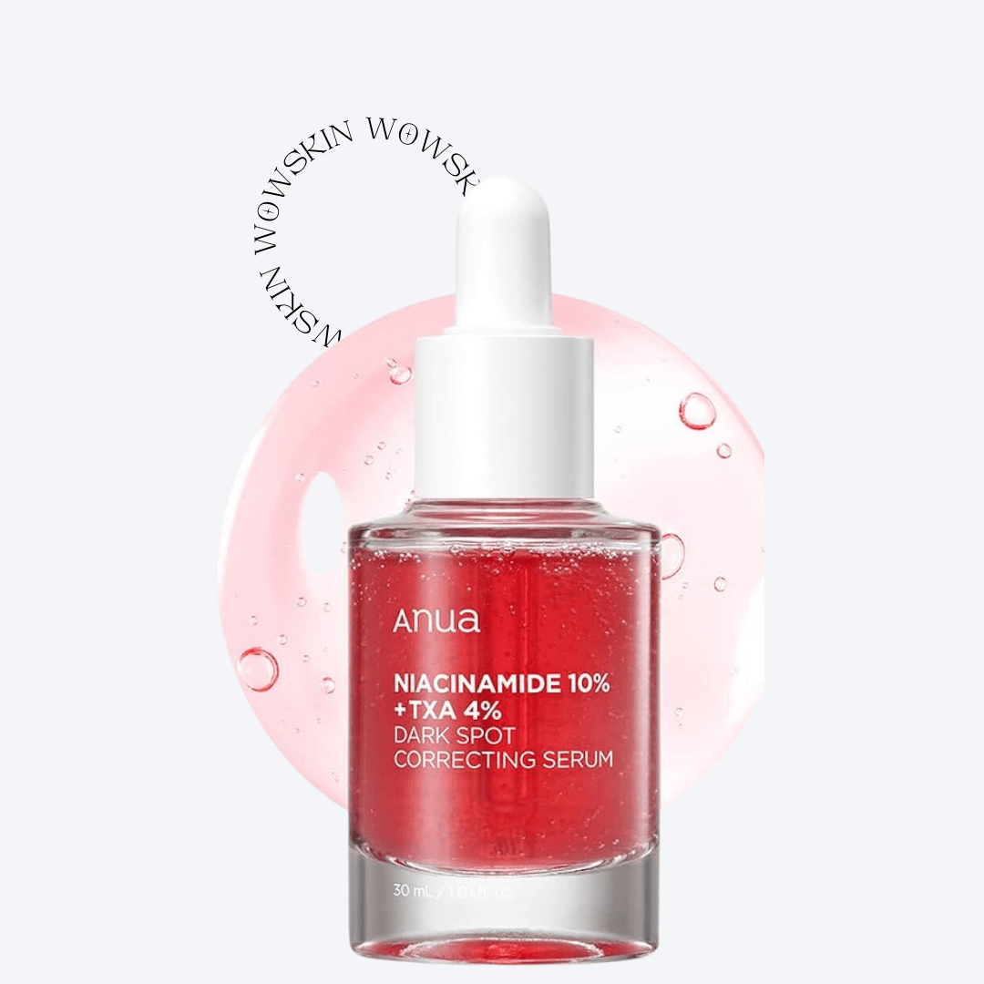 Niacinamide 10%+TXA 4% Serum - WowSkin Romania Anua Niacinamide 10% + TXA 4% Serum estompează petele pigmentare și iluminează tenul. Ser coreean eficient pentru un aspect uniform și sănătos al pielii.