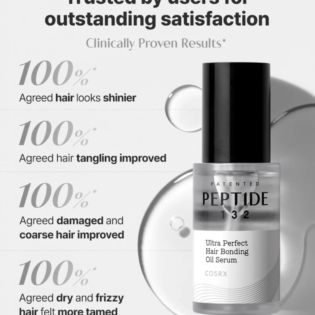  Serul pentru păr cu peptide 132 sigilează hidratarea și oferă un luciu mătăsos.
 Textura lejeră nu îngrașă părul și se absoarbe rapid fără a lăsa reziduuri. wowskin.ro
