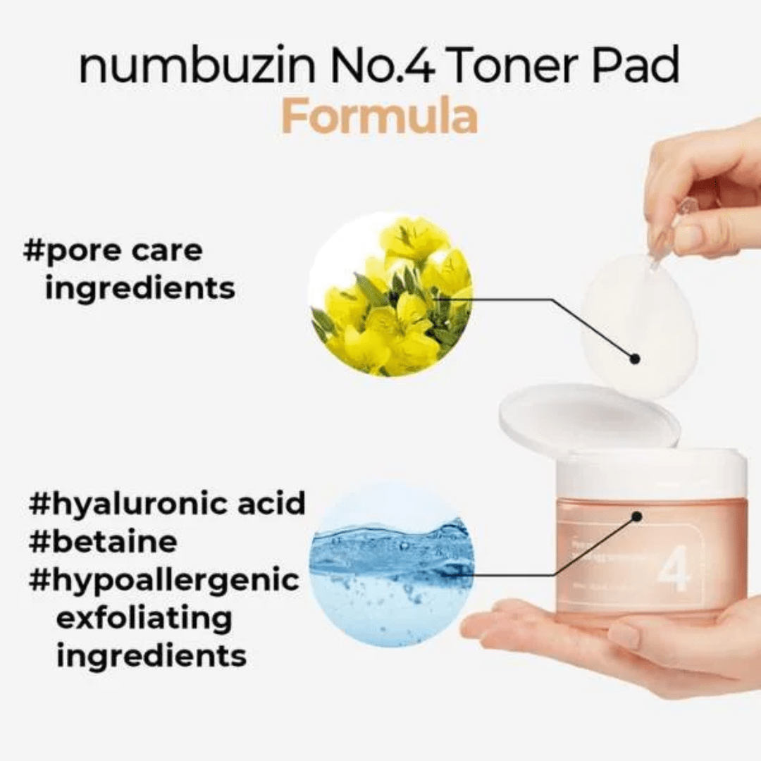 Pore Zero Peeled Egg Toner Pad - No 4 - WowSkin Romania