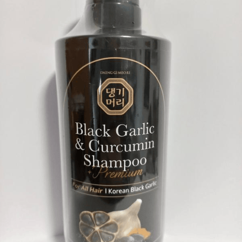 Premium Black Garlic & Curcumin Sampon, 500 ml