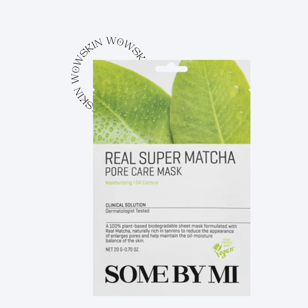 Real Super Matcha Pore Care Mask - WowSkin Romania