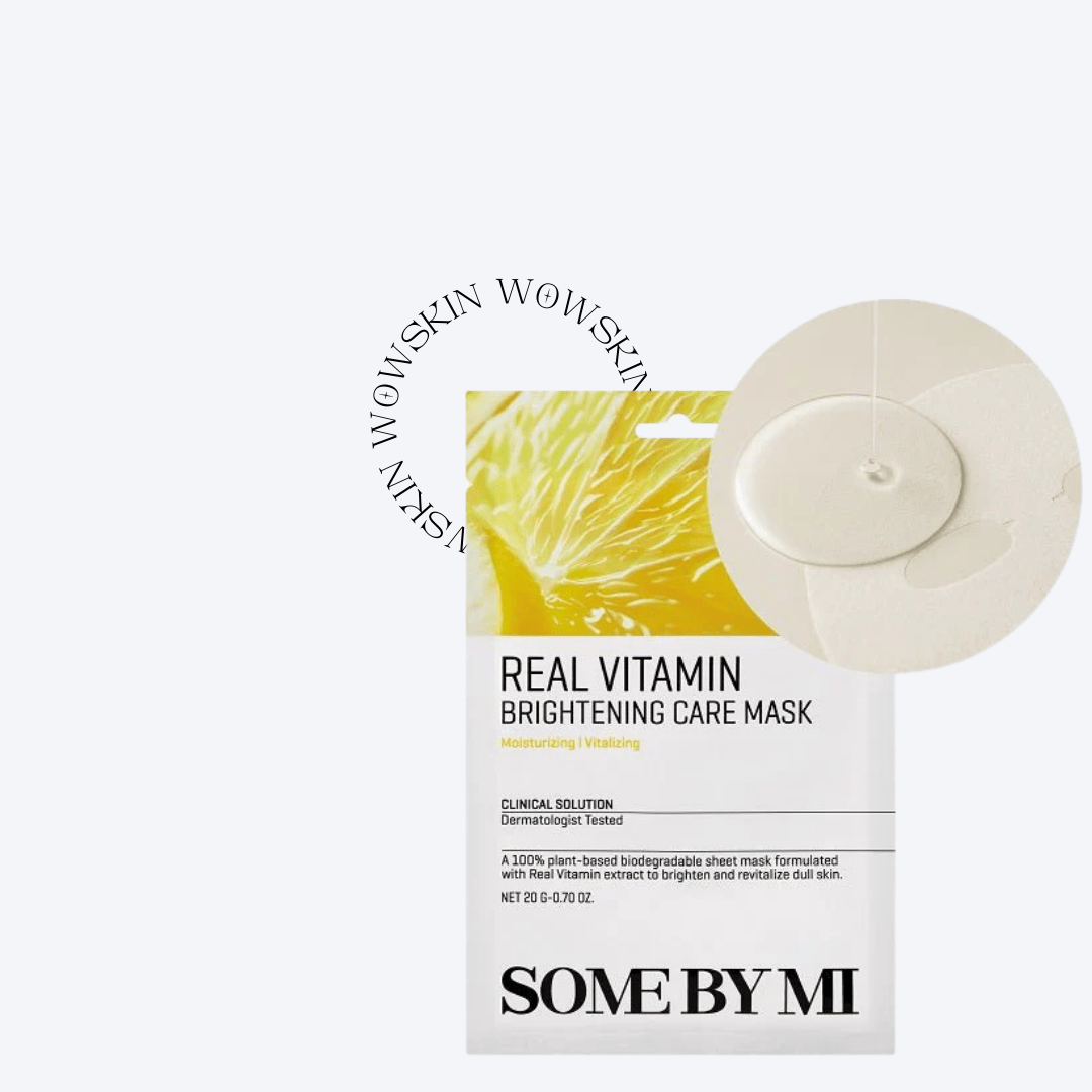 Real Vitamin Brightening Care Mask - WowSkin Romania